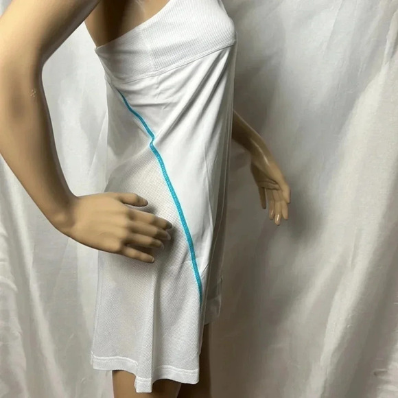Exercise dress,sport dress,tennis dress,activewear white,NWT , vtg tag - Picture 5 of 14